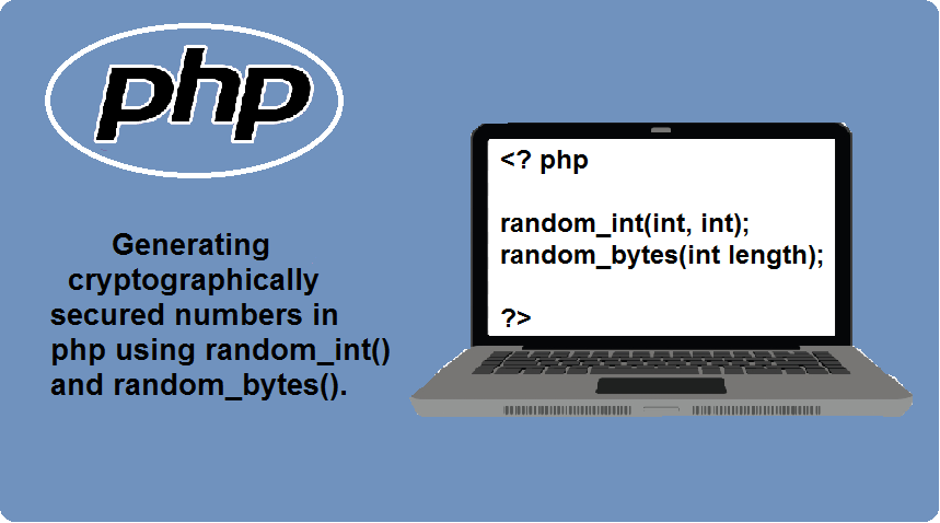 Generating cryptographically secured numbers in php