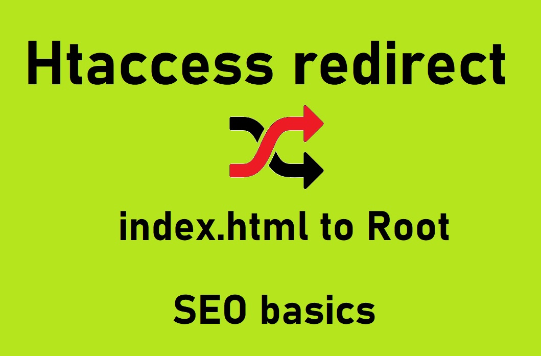 Redirect default index.html to root- SEO Basics